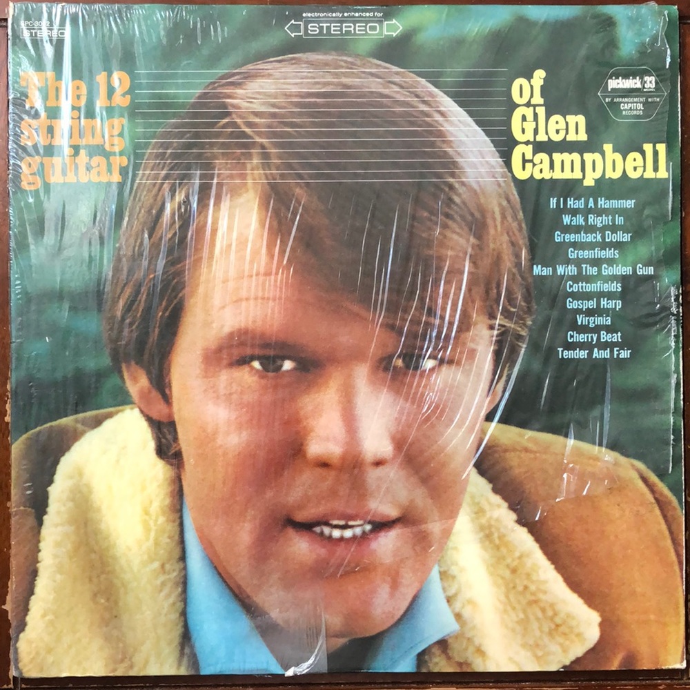Glen Campbell ...The 12 String Guitar of... Vinyl Lp '66